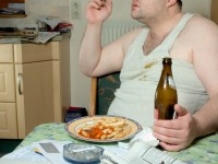 Overweight Fat Man